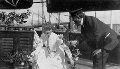 Portrait of Simonne Legrand-Menier (1881-1972) and Gaston Menier (1855-1934) by Unknown